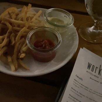 Workshop Kitchen & Bar - Duck Fat Steak Fries - New American Near Me - Palm Springs, California Workshop Kitchen & Bar - Duck Fat Steak Fries - New American Near Me - Palm Springs, California