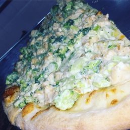 Chicken Broccoli Alfredo Pie Chicken Broccoli Alfredo Pie