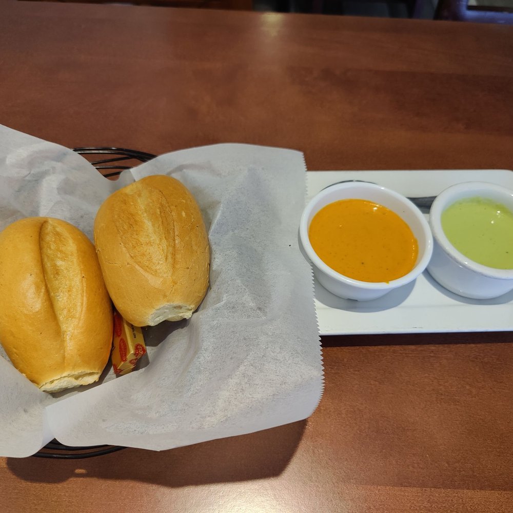 El Rocoto - Complimentary house-baked bread, butter and Peruvian condiments! Amazing! - Peruvian Near Me - Cerritos, California El Rocoto - Complimentary house-baked bread, butter and Peruvian condiments! Amazing! - Peruvian Near Me - Cerritos, California