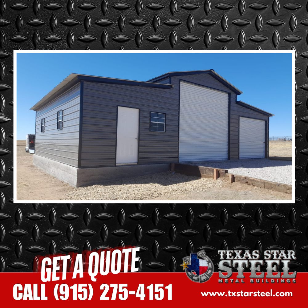 Slide of Texas Star Steel Metal Buildings