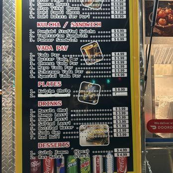 Chaat on Wheels - Menu - Indian Near Me - Sunnyvale, California
