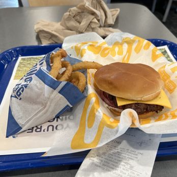 Culver's - Butter burger with cheese and rings - Burgers Near Me - Canton, Ohio