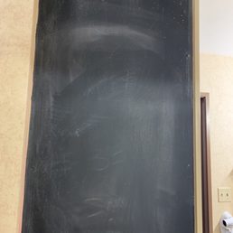 A cool chalkboard to leave inspirational messages or draw on. Leave it to Coloradans to be artistic and trendy