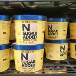 Walmart Supercenter - Blue Bell, no sugar added