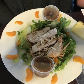 Happy Cooker Restaurant - Orange Chicken Salad - Breakfast & Brunch Near Me - Georgetown, Colorado Happy Cooker Restaurant - Orange Chicken Salad - Breakfast & Brunch Near Me - Georgetown, Colorado