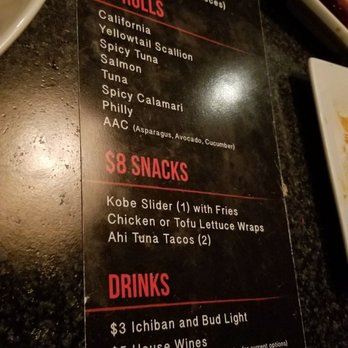 Inyo - Happy hour menu. Must sit at the bar or on patio - Asian Fusion Near Me - Ferndale, Michigan Inyo - Happy hour menu. Must sit at the bar or on patio - Asian Fusion Near Me - Ferndale, Michigan