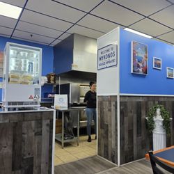 Mykonos Express - Part of the kitchen area,very clean.