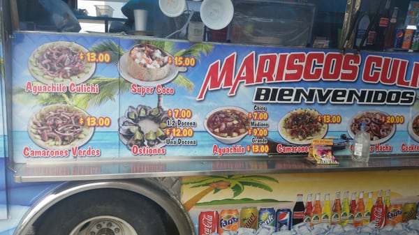 Menu photo 1 Mariscos Culichi Turlock, CA