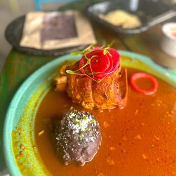 A'Verde Cocina and Tequila Library - Braised Pork Shank - New Mexican Cuisine Near Me - Cary, North Carolina