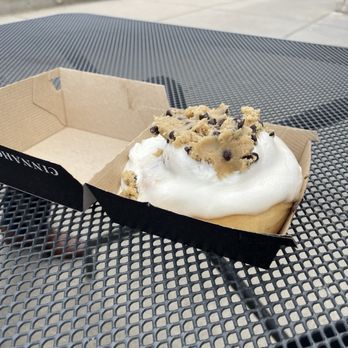 Cinnaholic - Custom..cream cheese icing and cookie dough. - Bakeries Near Me - Carmel, Indiana Cinnaholic - Custom..cream cheese icing and cookie dough. - Bakeries Near Me - Carmel, Indiana