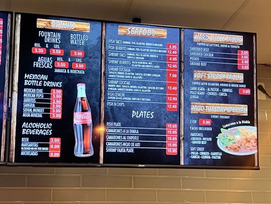 Menu photo 3 El Ranchito Taco Shop Hemet, CA