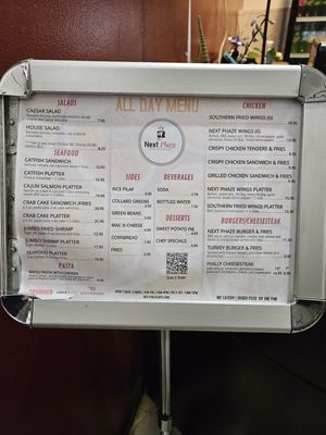 Menu photo 2 Next Phaze Cafe Baltimore, MD