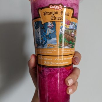 Coco Fresh Tea & Juice - Special dragondruit drink with it's own story line! - Bubble Tea Near Me - Pickering, Ontario Coco Fresh Tea & Juice - Special dragondruit drink with it's own story line! - Bubble Tea Near Me - Pickering, Ontario