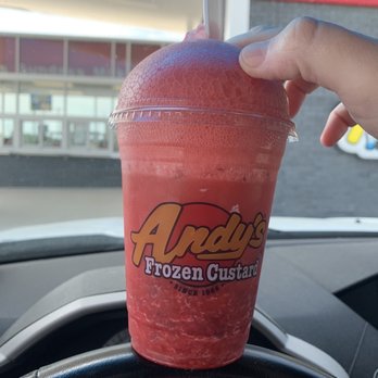 Andy's Frozen Custard - Raspberry old fashioned soda - Ice Cream & Frozen Yogurt Near Me - Denham Springs, Louisiana Andy's Frozen Custard - Raspberry old fashioned soda - Ice Cream & Frozen Yogurt Near Me - Denham Springs, Louisiana