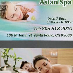 Asian Spa - Business hours