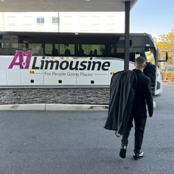 A-1 Limousine - The groom with a1 a motor coach