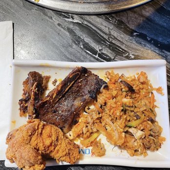 Ombu Grill - A2.Fried Chicken Cutlet R2.Ombu Fried Rice - Korean Near Me - Midvale, Utah Ombu Grill - A2.Fried Chicken Cutlet R2.Ombu Fried Rice - Korean Near Me - Midvale, Utah