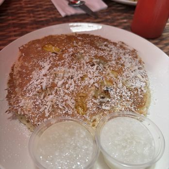101 Diner - Hawaiin Pancakes with homemade coconut syrup - Diners Near Me - Encinitas, California 101 Diner - Hawaiin Pancakes with homemade coconut syrup - Diners Near Me - Encinitas, California