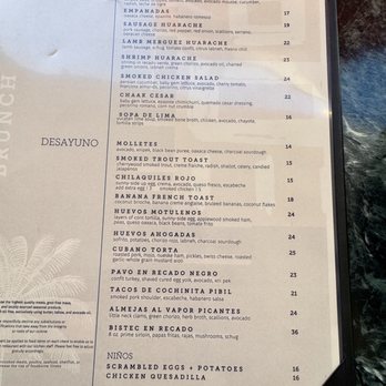 Chaak Kitchen - Brunch menu - Cocktail Bars Near Me - Tustin, California