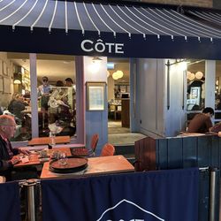 Côte Brasserie - The front of the restaurant