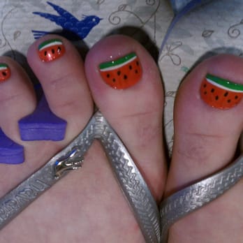 Carolyne's Salon Complete - Watermelon toes by Jen! - Waxing Near Me - Scottsdale, Arizona