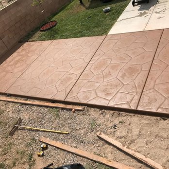 JPR Construction - a concrete patio being laid - General Contractors Near Me