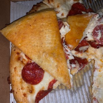 Pizza Hut - two slices of pepperoni and cheese pizza - Pizza Near Me - Lumberton, North Carolina