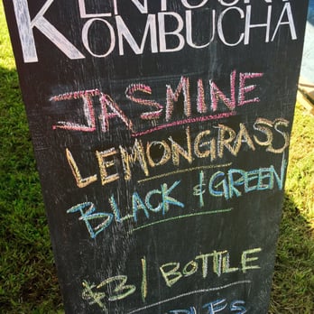 Kentucky Kombucha - a blackboard with chalk writing - Kombucha Near Me - Louisville, Kentucky Kentucky Kombucha - a blackboard with chalk writing - Kombucha Near Me - Louisville, Kentucky