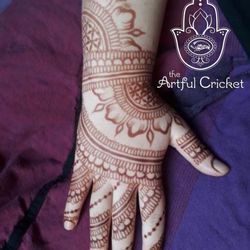 The Artful Cricket - Henna Stain