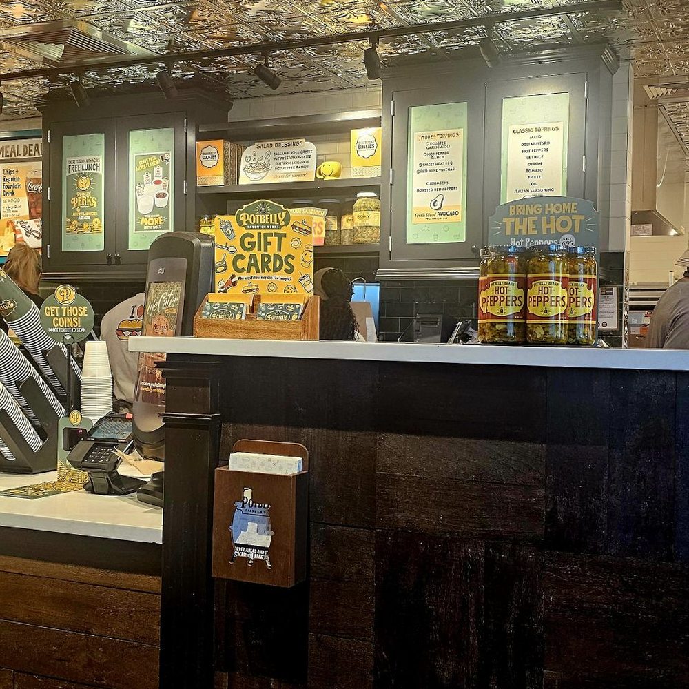 Potbelly - Counter at Potbelly - Sandwiches Near Me - Davie, Florida Potbelly - Counter at Potbelly - Sandwiches Near Me - Davie, Florida