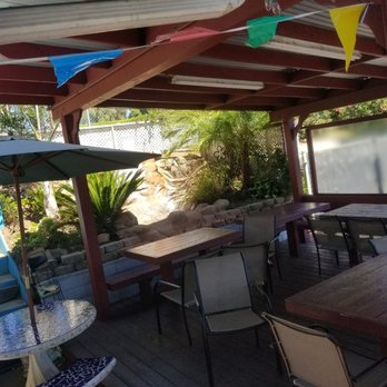 Village Taco Mexican Food - Seating vibes - Mexican Near Me - Fallbrook, California