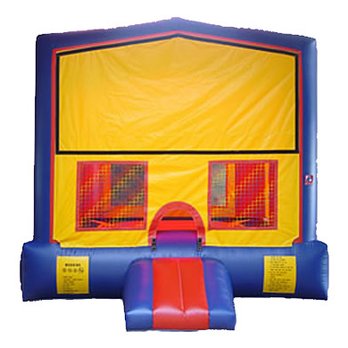 The Party Brigade - 13 x 13 Blue Module Bounce House with basketball hoop,* Add a themed banner for FREE.* - Party & Event Planning Near Me The Party Brigade - 13 x 13 Blue Module Bounce House with basketball hoop,* Add a themed banner for FREE.* - Party & Event Planning Near Me