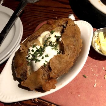 Ruby River Steakhouse - Deep fried baked potato - Steakhouses Near Me - Reno, Nevada