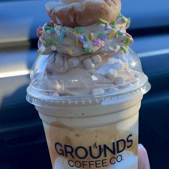 Grounds Coffee Co. - S'mores donut - Coffee & Tea Near Me - Woodinville, Washington