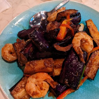 A One Kitchen & Bar - Belecan Eggplant with Shrimp - Bars Near Me - San Bruno, California A One Kitchen & Bar - Belecan Eggplant with Shrimp - Bars Near Me - San Bruno, California