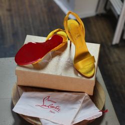 Walter's Boot and Shoe Repair - sole repair on Red Soles