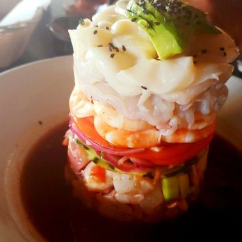 Buena Mesa - Shrimp, Tuna, Aguachile and Octopus Tower - Seafood Near Me - South Gate, California
