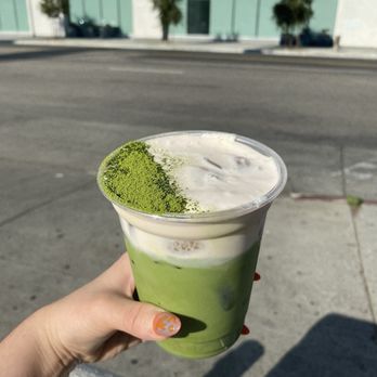 DAMO - Matcha with Strawberry Foam - Coffee & Tea Near Me - Los Angeles, California DAMO - Matcha with Strawberry Foam - Coffee & Tea Near Me - Los Angeles, California