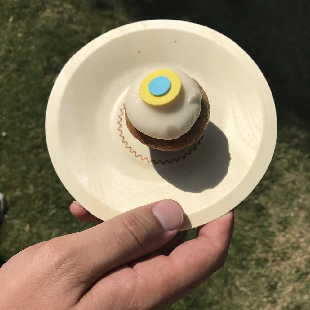 Dessert Week LA - Mini banana cupcake from Sprinkles - Festivals Near Me - Los Angeles, California Dessert Week LA - Mini banana cupcake from Sprinkles - Festivals Near Me - Los Angeles, California
