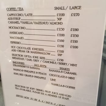 Bennu - Menu - Coffee & Tea Near Me - Glasgow, GLG