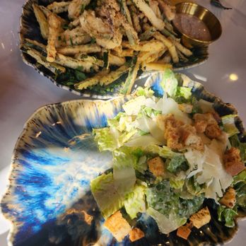 Locanda Ischia - Cesar salad and fritti Misti - Italian Near Me - San Jose, California Locanda Ischia - Cesar salad and fritti Misti - Italian Near Me - San Jose, California