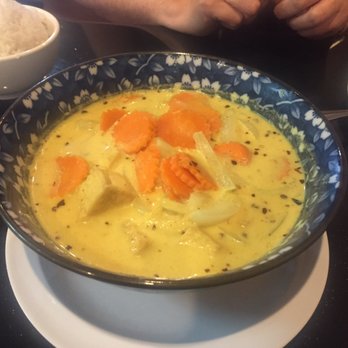 Panai Thai Restaurant - Yellow curry - Thai Near Me - Largo, Florida