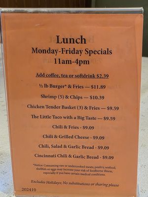 Menu photo 4 Famous Anthony's Vinton Vinton, VA
