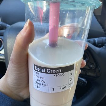 Tea Annie - Decaf green tea with boba - Bubble Tea Near Me - Los Altos , California Tea Annie - Decaf green tea with boba - Bubble Tea Near Me - Los Altos , California