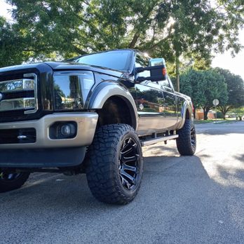 Texas Tires #8 - She's beautifully raised! Thanks Texas Tire #8 - Wheel & Rim Repair Near Me - Watauga, Texas