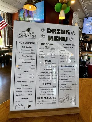 Menu photo 2 Deaf Shark Coffee Union, NJ Menu photo 2 Deaf Shark Coffee Union, NJ