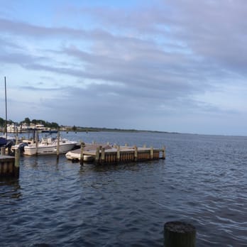 View - Beautiful water view.  Very crowded. Wedding going on. - Seafood Near Me - Oakdale, New York