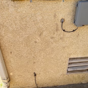 Coastal Hauling and Junk Removal - The wall after wires from the dish were removed. - Junk Removal & Hauling Near Me - Oceanside, California Coastal Hauling and Junk Removal - The wall after wires from the dish were removed. - Junk Removal & Hauling Near Me - Oceanside, California