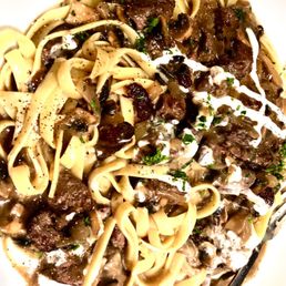 Beef Stroganoff