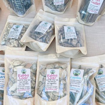 Marin Raw - Dog treats sold at the Clement Street Farmers Market - Pet Stores Near Me - San Anselmo, California